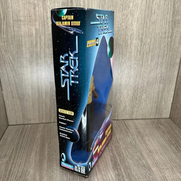 Star Trek Warp Factor Series 4: Capt. Benjamin Sisko Action Figure - Playmates - Picture 4 of 8